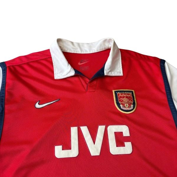 ÁO BÓNG ĐÁ ARSENAL 1998/99 SÂN NHÀ CHÍNH HÃNG