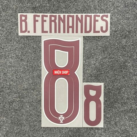 NAMESET B. FERNANDES 8 AUTHENTIC BỒ ĐÀO NHA SÂN KHÁCH 2026 WORLD CUP