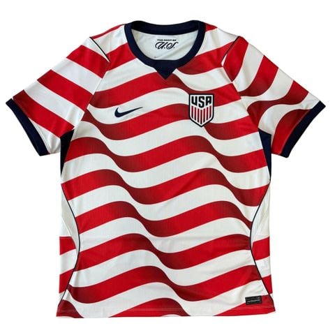 ÁO BÓNG ĐÁ MỸ WC2026 SÂN NHÀ CHÍNH HÃNG BẢN FAN - IB5339-133