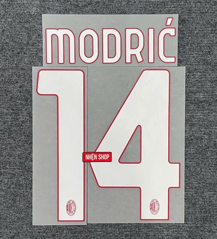 NAMESET MODRIĆ 14 AUTHENTIC AC MILAN SÂN NHÀ 2025/26 SERIE A