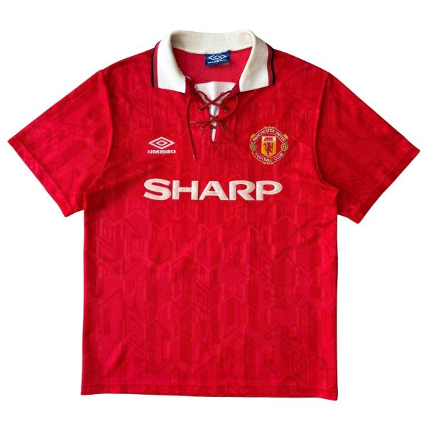 ÁO BÓNG ĐÁ MANCHESTER UNITED 1992/94 SÂN NHÀ CHÍNH HÃNG - GIGGS #11