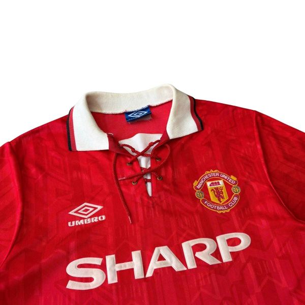 ÁO BÓNG ĐÁ MANCHESTER UNITED 1992/94 SÂN NHÀ CHÍNH HÃNG - GIGGS #11