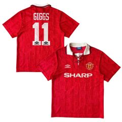 ÁO BÓNG ĐÁ MANCHESTER UNITED 1992/94 SÂN NHÀ CHÍNH HÃNG - GIGGS #11