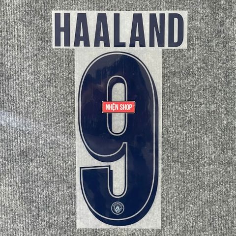 NAMESET HAALAND 9 AUTHENTIC MANCHESTER CITY SÂN NHÀ 2025/26 CUP