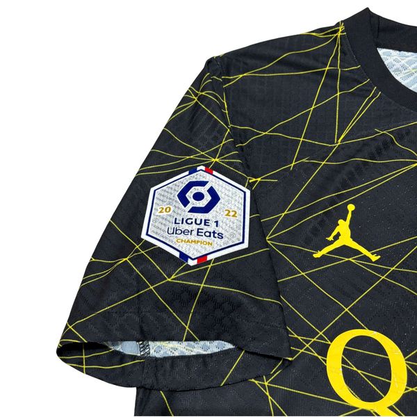 ÁO BÓNG ĐÁ PSG 2022/23 THỨ TƯ CHÍNH HÃNG PLAYER - PATCH LIGUE ONE + MBAPPÉ -- DR3797-010