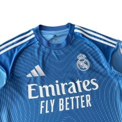 ÁO BÓNG ĐÁ REAL MADRID 2025/26 THỦ MÔN SÂN NHÀ CHÍNH HÃNG FAN - JP4178