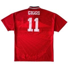 ÁO BÓNG ĐÁ MANCHESTER UNITED 1994/96 SÂN NHÀ CHÍNH HÃNG - GIGGS #11