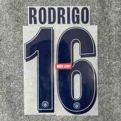 NAMESET RODRIGO 16 AUTHENTIC MANCHESTER CITY SÂN NHÀ 2025/26 CUP