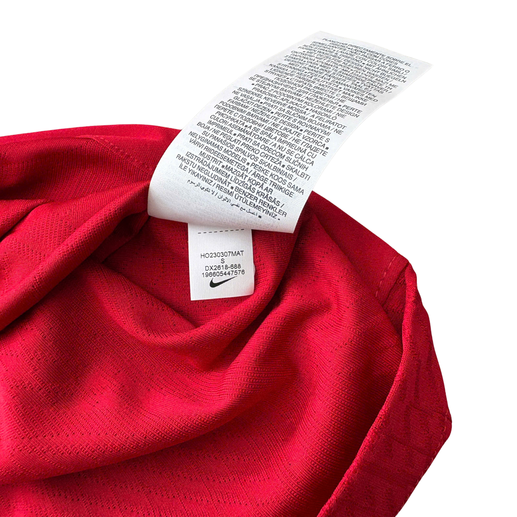 ÁO BÓNG ĐÁ LIVERPOOL 23/24 SÂN NHÀ CHÍNH HÃNG PLAYER -- DX2618-688 - SIZE M (UK)