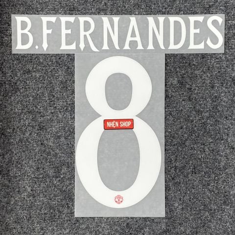 NAMESET B.FERNANDES 8 AUTHENTIC MANCHESTER UNITED SÂN NHÀ/KHÁCH 2026/27 CUP