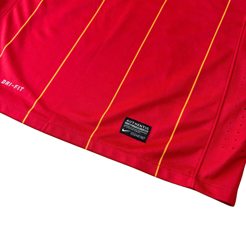 ÁO BÓNG ĐÁ VIỆT NAM 2010 SÂN NHÀ CHÍNH HÃNG PLAYER + N.H.THINH #5 - NGÔ HOÀNG THỊNH