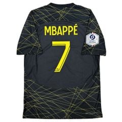 ÁO BÓNG ĐÁ PSG 2022/23 THỨ TƯ CHÍNH HÃNG PLAYER - PATCH LIGUE ONE + MBAPPÉ -- DR3797-010