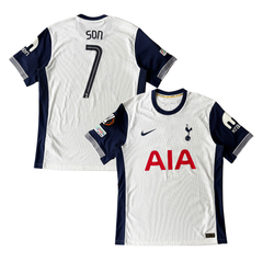 ÁO BÓNG ĐÁ TOTTENHAM HOTSPUR 2024/25 SÂN NHÀ CHÍNH HÃNG PLAYER + PATCH UEFA EUROPA LEAGUE #7 SON - FN8773-101