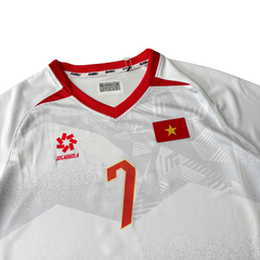 ÁO BÓNG ĐÁ VIỆT NAM 2025 SÂN KHÁCH CHÍNH HÃNG PLAYER - N.DINH.BAC #7 - MJ-A4040-01