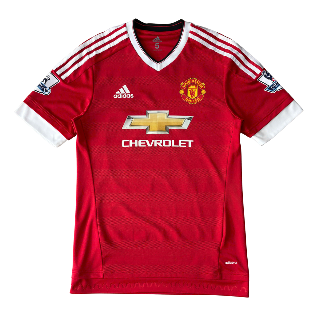 ÁO BÓNG ĐÁ MANCHESTER UNITED 2015/16 SÂN NHÀ CHÍNH HÃNG PLAYER ISSUE + PATCH NGOẠI HẠNG ANH & RASHFORD #39