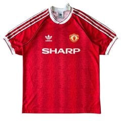 ÁO BÓNG ĐÁ MANCHESTER UNITED 1990 SÂN NHÀ CHÍNH HÃNG - PHIÊN BẢN REISSUE - HB0455