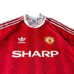 ÁO BÓNG ĐÁ MANCHESTER UNITED 1990 SÂN NHÀ CHÍNH HÃNG - PHIÊN BẢN REISSUE - HB0455
