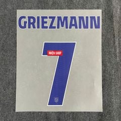 NAMESET GRIEZMANN 7 AUTHENTIC ATLETICO MADRID SÂN NHÀ 2025/26 C1 - CUP