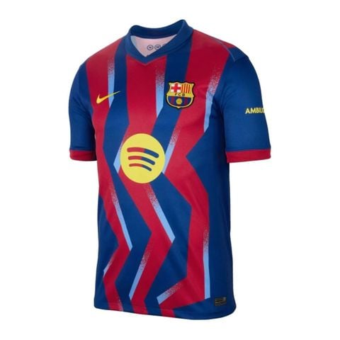 ÁO BÓNG ĐÁ BARCELONA 2025/26 THỨ TƯ CHÍNH HÃNG FAN -- FZ1304-432