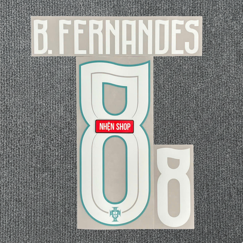 NAMESET B. FERNANDES 8 AUTHENTIC BỒ ĐÀO NHA SÂN NHÀ 2026 WORLD CUP