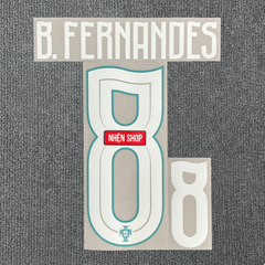 NAMESET B. FERNANDES 8 AUTHENTIC BỒ ĐÀO NHA SÂN NHÀ 2026 WORLD CUP