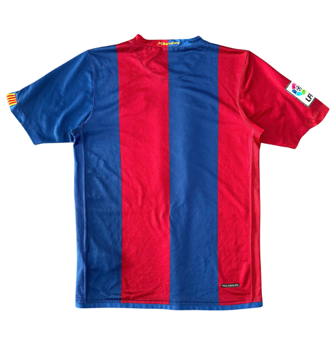 ÁO BÓNG ĐÁ TRẺ EM BARCELONA 2006/07 CHÍNH HÃNG SÂN NHÀ BẢN FAN - F6AOM