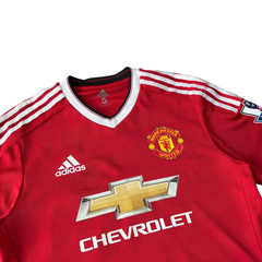 ÁO BÓNG ĐÁ MANCHESTER UNITED 2015/16 SÂN NHÀ CHÍNH HÃNG PLAYER ISSUE + PATCH NGOẠI HẠNG ANH & RASHFORD #39