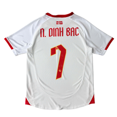 ÁO BÓNG ĐÁ VIỆT NAM 2025 SÂN KHÁCH CHÍNH HÃNG PLAYER - N.DINH.BAC #7 - MJ-A4040-01