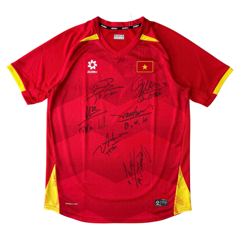 Nhân bản từ ÁO BÓNG ĐÁ VIỆT NAM 2025 SÂN NHÀ CHÍNH HÃNG PLAYER + CHỮ KÍ CẦU THỦ NAM - MJ-A4040-03