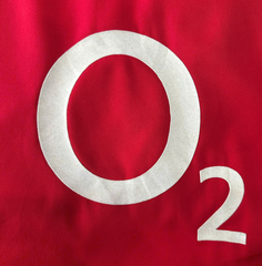 ÁO BÓNG ĐÁ ARSENAL 2002/04 CHÍNH HÃNG SÂN NHÀ BẢN FAN NAMESET PIRES 7 - 184985