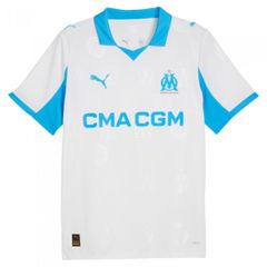 ÁO BÓNG ĐÁ OLYMPIQUE DE MARSEILLE 2025/26 CHÍNH HÃNG SÂN NHÀ FAN 779801-01