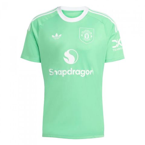 ÁO BÓNG ĐÁ MANCHESTER UNITED 2025/26 CHÍNH HÃNG THỦ MÔN THỨ 3 FAN JP3055