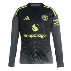 ÁO BÓNG ĐÁ MANCHESTER UNITED 2025/26 TAY DÀI CHÍNH HÃNG THỦ MÔN SÂN NHÀ FAN JP3035