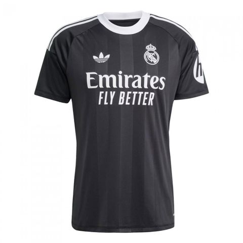 ÁO BÓNG ĐÁ REAL MADRID 2025/26 CHÍNH HÃNG THỦ MÔN THỨ 3 FAN JP4173