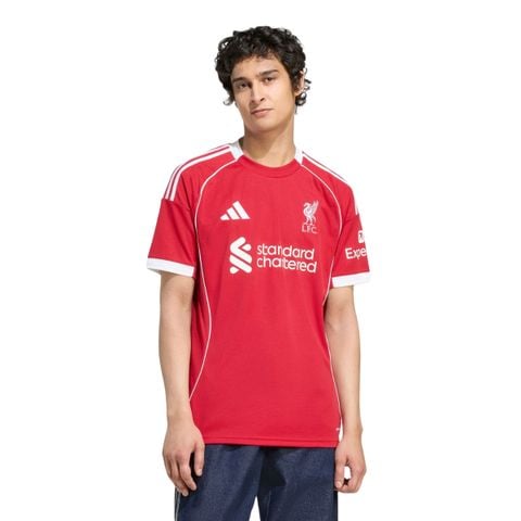 ÁO BÓNG ĐÁ LIVERPOOL SÂN NHÀ 2025/26 CHÍNH HÃNG FAN - JV6423