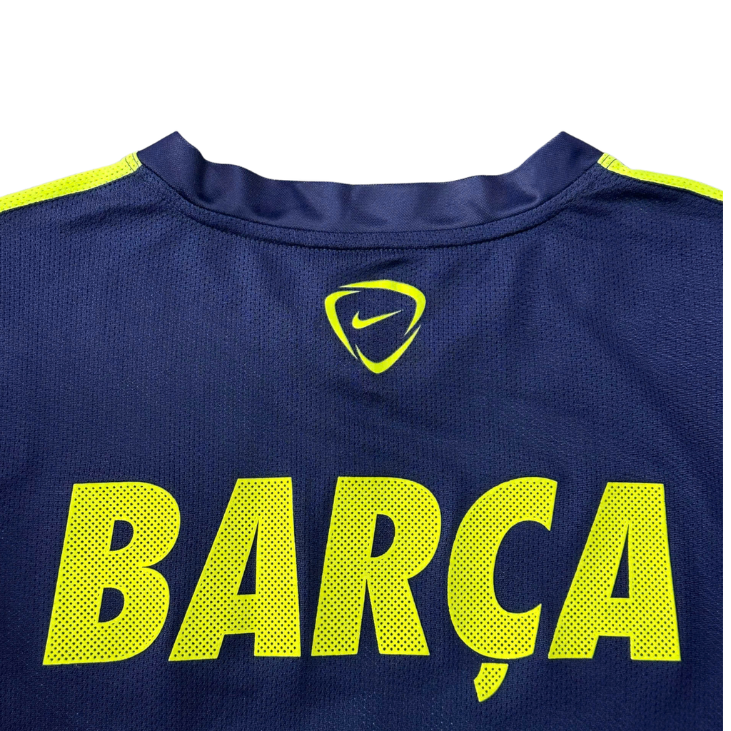 ÁO BÓNG ĐÁ BARCELONA TRAINING CHÍNH HÃNG BẢN FAN 610443-422 - SIZE L - 8/10