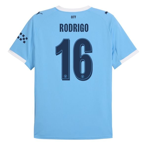 NAMESET RODRIGO 16 AUTHENTIC MANCHESTER CITY SÂN NHÀ 2025/26 CUP