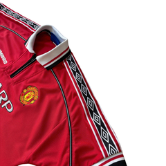 ÁO BÓNG ĐÁ MANCHESTER UNITED 1998/99 SÂN NHÀ CHÍNH HÃNG KID - (SIZE L.BOY)
