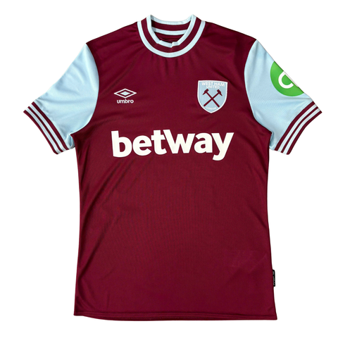 ÁO BÓNG ĐÁ WEST HAM UNITED 2024/25 SÂN NHÀ CHÍNH HÃNG FAN