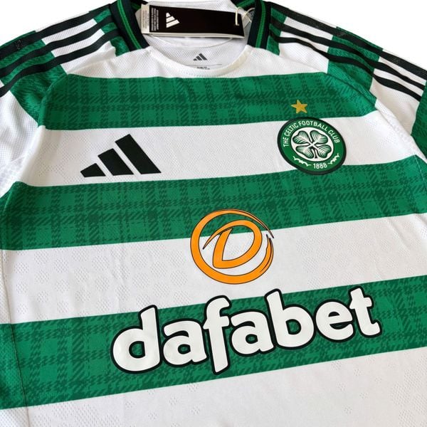 ÁO BÓNG ĐÁ CELTIC 2025/26 SÂN NHÀ CHÍNH HÃNG PLAYER - JI6935