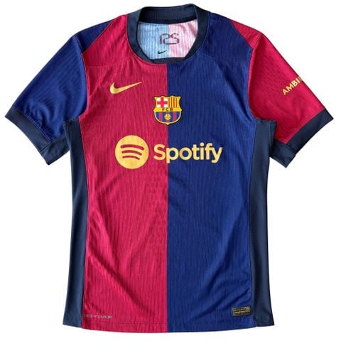 ÁO BÓNG ĐÁ BARCELONA 2024/25 SÂN NHÀ CHÍNH HÃNG PLAYER -- FN8775-455