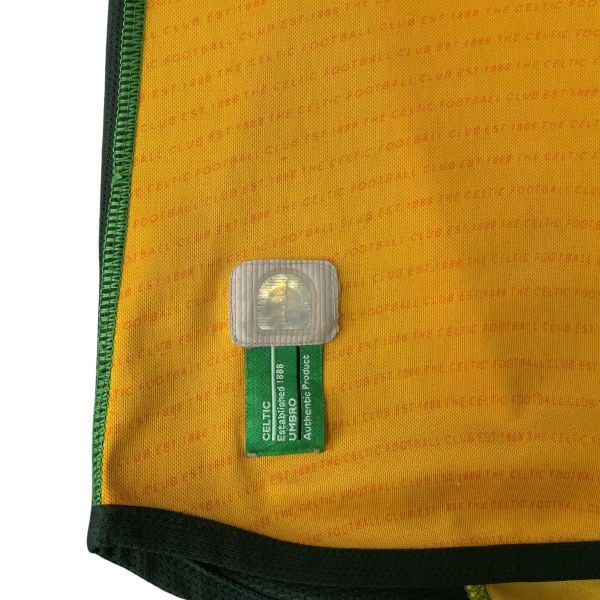 ÁO BÓNG ĐÁ CELTIC 2002/03 SÂN KHÁCH CHÍNH HÃNG FAN (KHÔNG TAG) - 10/10