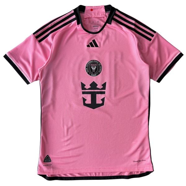 ÁO BÓNG ĐÁ INTER MIAMI 2024/25 SÂN NHÀ CHÍNH HÃNG PLAYER + MESSI #10 - JE9742