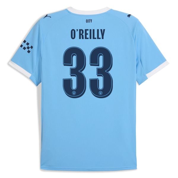NAMESET O'REILLY 33 AUTHENTIC MANCHESTER CITY 2025/26 SÂN NHÀ CUP