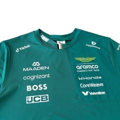 ÁO THUN F1 ASTON MARTIN 2026 FERNANDO ALONSO PUMA CHÍNH HÃNG 713890-01