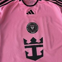 ÁO BÓNG ĐÁ INTER MIAMI 2024/25 SÂN NHÀ CHÍNH HÃNG PLAYER + MESSI #10 - JE9742