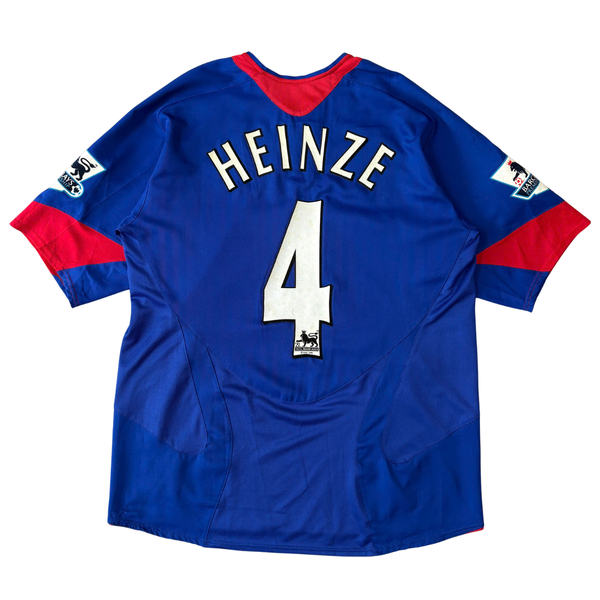 ÁO BÓNG ĐÁ MANCHESTER UNITED 2005/06 SÂN KHÁCH CHÍNH HÃNG - PATCH NHA + HEINZE 4 - 09755999