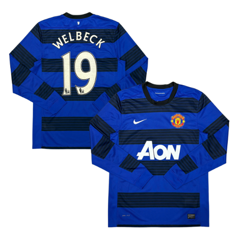 ÁO BÓNG ĐÁ MANCHESTER UNITED 2011/13 SÂN KHÁCH CHÍNH HÃNG FAN - WELBECK #19 - 423906-403