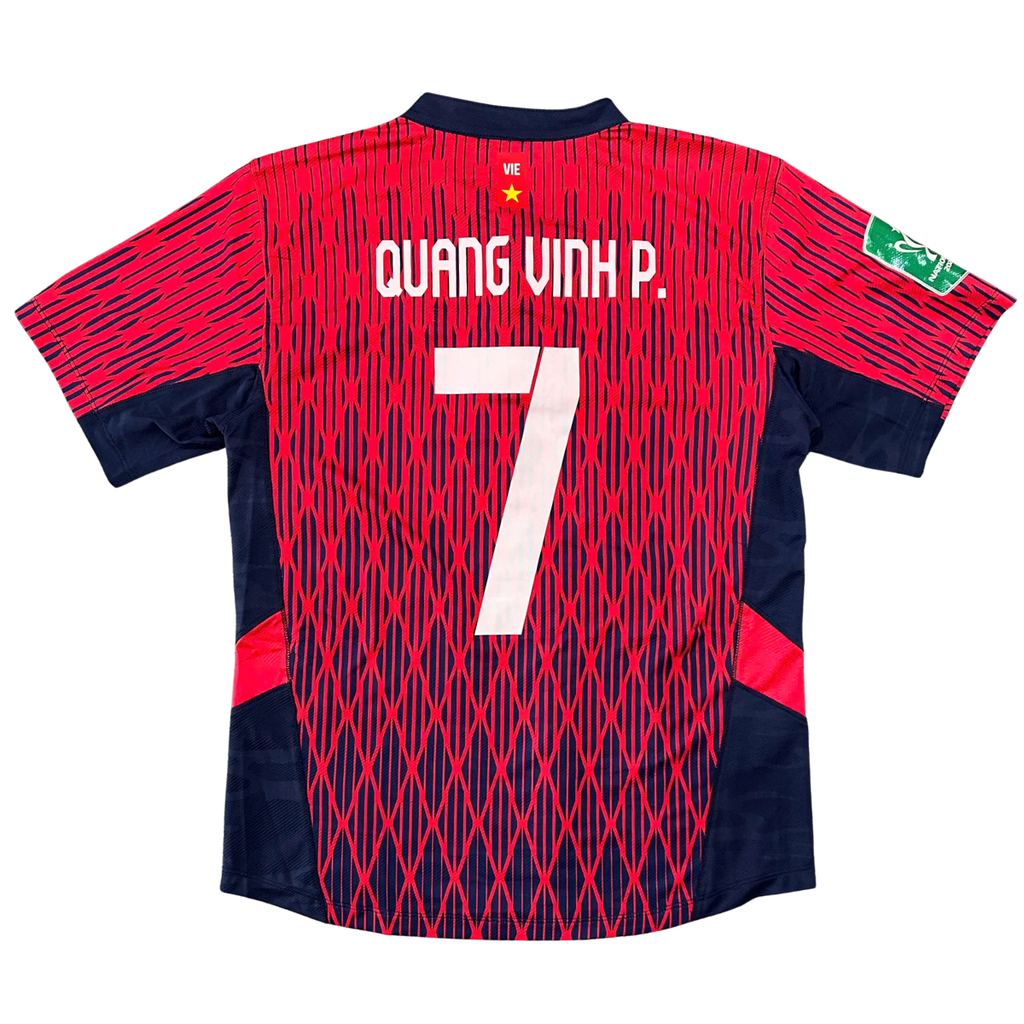 ÁO BÓNG ĐÁ CAHN FC 2024/25 CHÍNH HÃNG SÂN NHÀ BẢN THI ĐẤU CUP NAMESET QUANG VINH 7 - MATCH ISSUES