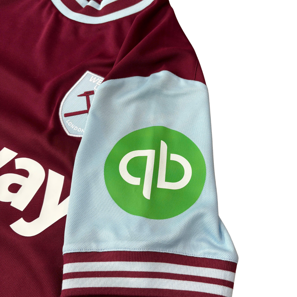 ÁO BÓNG ĐÁ WEST HAM UNITED 2024/25 SÂN NHÀ CHÍNH HÃNG FAN